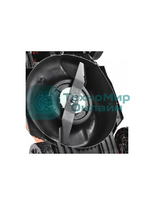 Газонокосилка аккумуляторная PATRIOT CM 440 2*21В UES, без акб и зу, бесщеточ, 37см, трав 35л пласт+мульчирование, центр. подъем 6 уровней (25-75), пласт дека