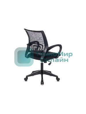 Кресло Бюрократ CH-695N черный, экокожа