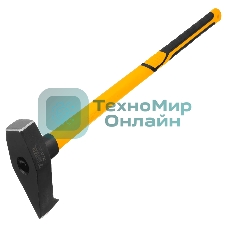 Колун-кувалда Denzel 3000 г, кованая, фибергласовая рукоятка c TPR покрытием, 880 мм