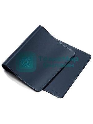 Коврик для мыши Satechi Vegan-Leather Premium Desk Mat, 680x314 мм, синий ST-LPDMB