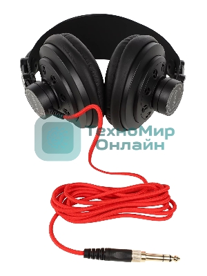 Проводные наушники Axelvox AX51 черный, полноформатные