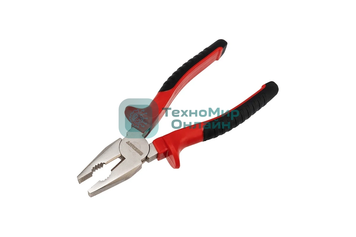 Плоскогубцы комбинированные Rexant 12-4613 200 мм, никелированные, двухкомпонентные рукоятки