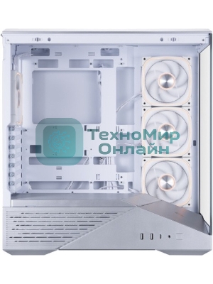 Компьютерный корпус ATX 1STPLAYER GM7 ARGB Silver GM7-SV-3FN7R-W-1FN7-W без БП