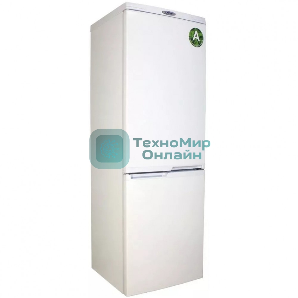 Холодильник DON R-290 BI белая искра двухкамерный 209/101л морозилка снизу
