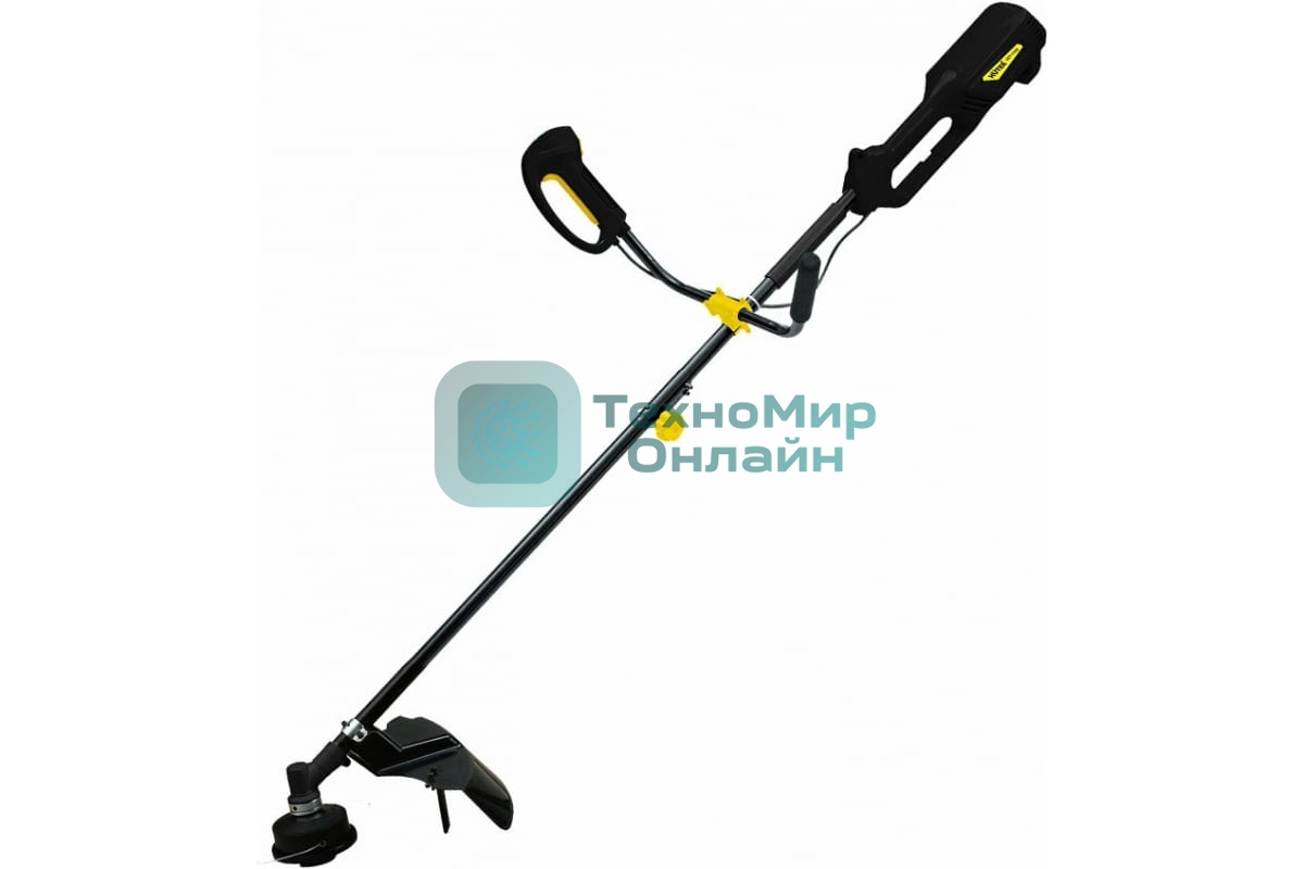 Триммер электрический Huter GET-1700B 1700Вт неразбор.штан. реж.эл.:леска/нож