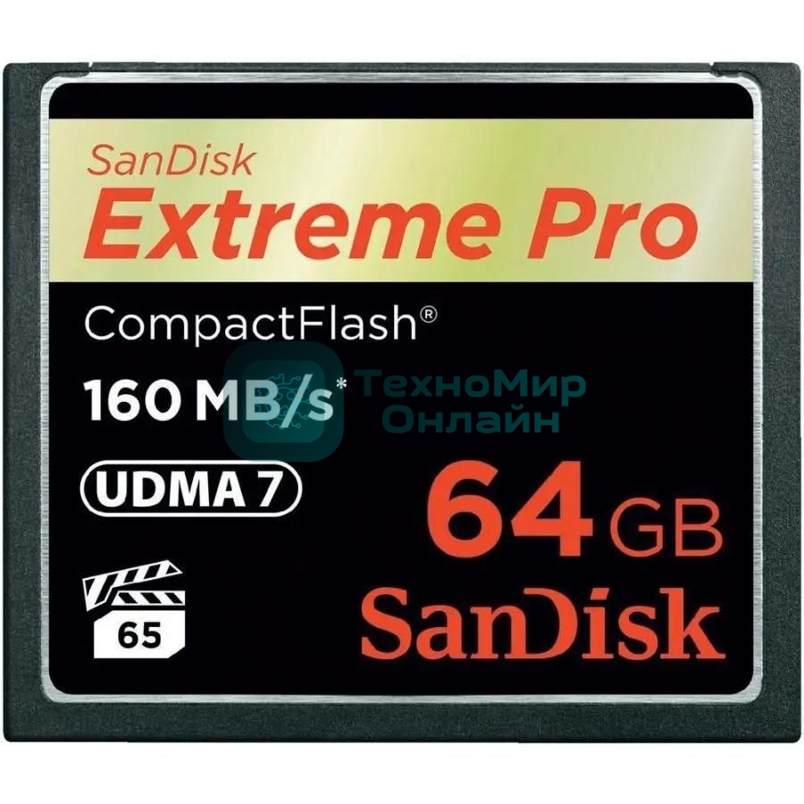 Флеш карта CF 64Gb Sandisk SDCFXPS-064G-X46