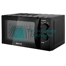 Микроволновая печь BRAYER BR2500 черный, 20 л, 700 Вт, переключатели - поворотный механизм