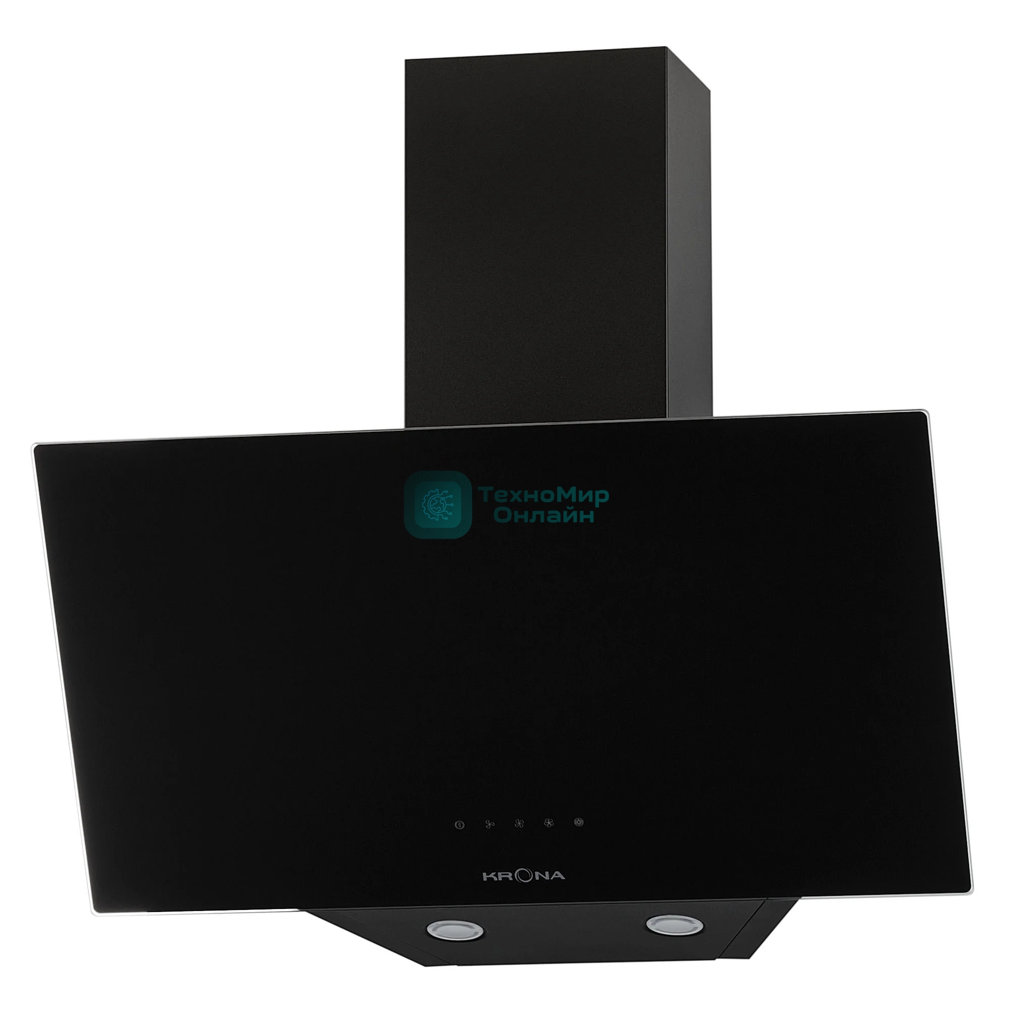 Наклонная вытяжка Krona HELGA 600 черный S