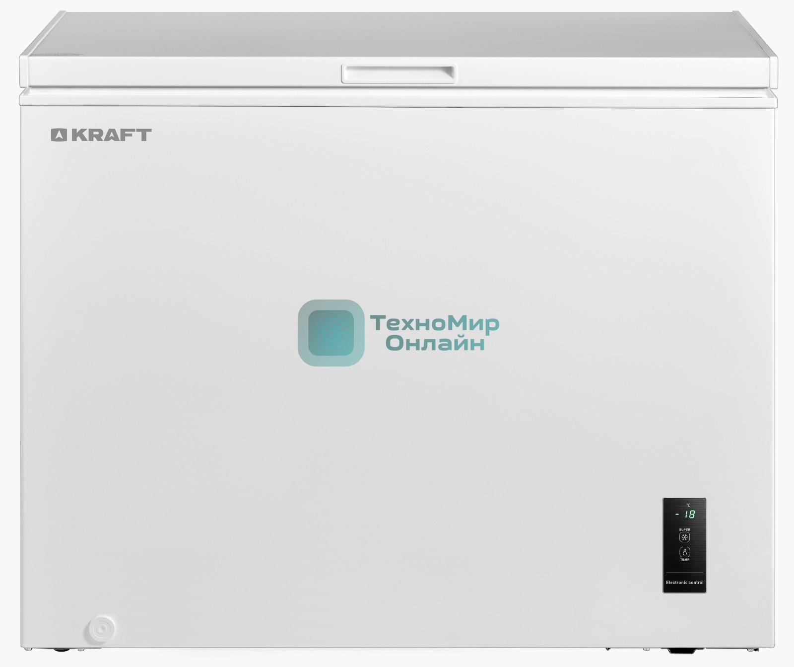Морозильный ларь Kraft BD(W)-300BL, белый, 280л