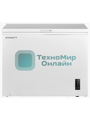 Морозильный ларь Kraft BD(W)-300BL, белый, 280л