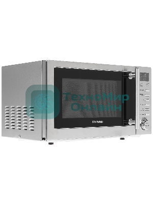 Микроволновая печь Starwind SMW5220 серебристый, 20 л, 700 Вт, переключатели - кнопки, поворотный механизм