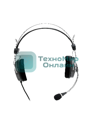 Гарнитура Genius HS-04SU черный/серый, проводная