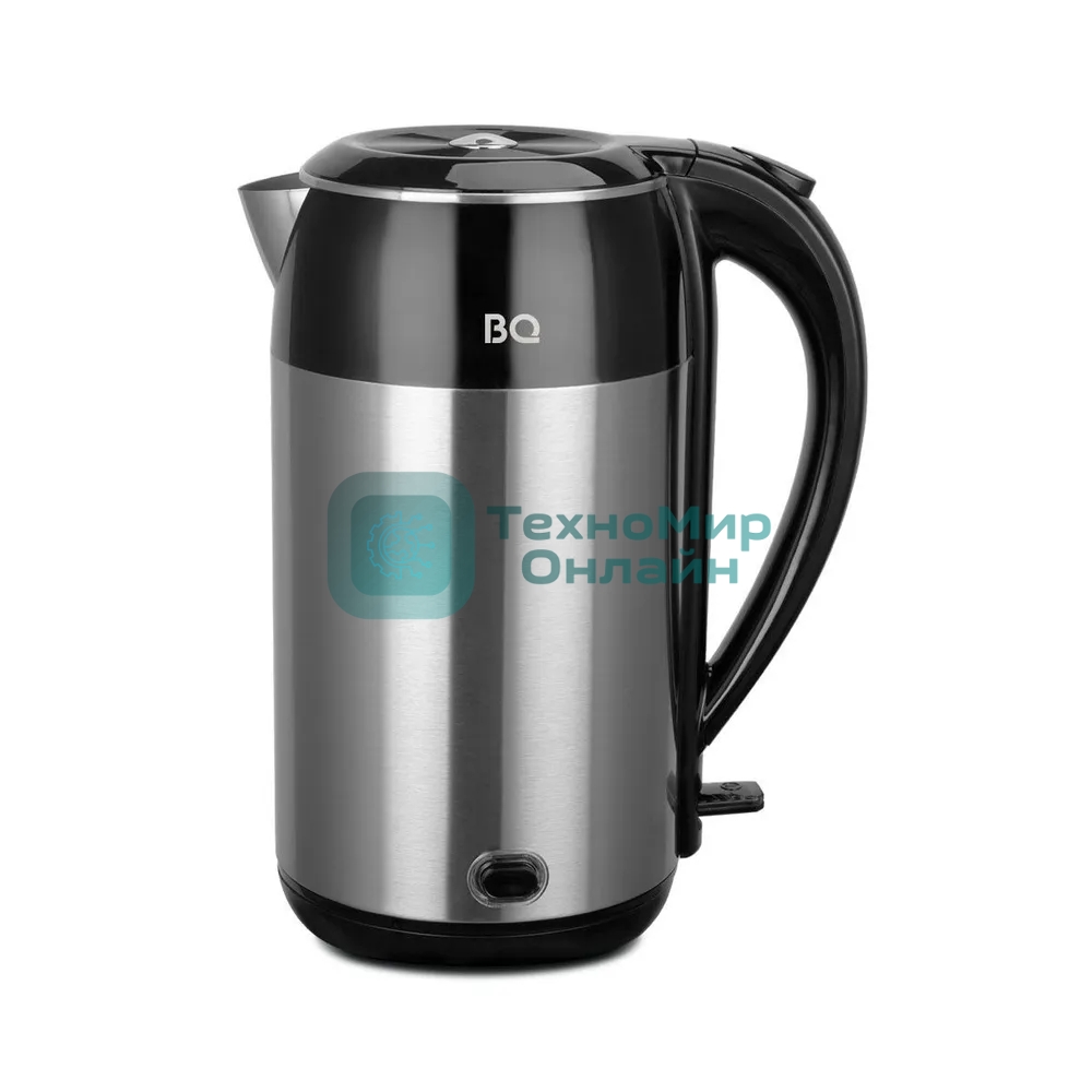 Чайник электрический BQ KT2030SW черный/стальной
