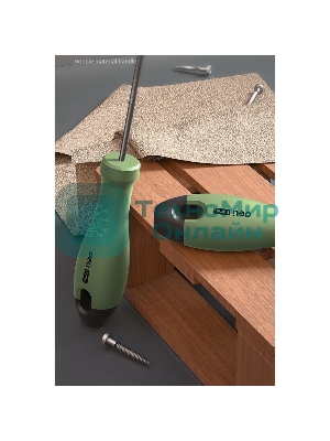 Отвертка шлицевая Home Series Green