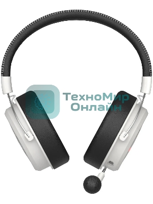 Гарнитура Bloody MR590 Sports Red белый/чёрный, беспроводная + проводная, Bluetooth, до 35 ч