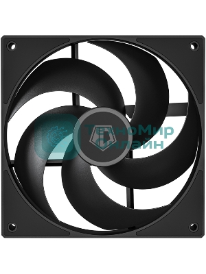 Вентилятор для корпуса ID-Cooling AS-140-K черный, 140 мм, 1800 об/мин, 24.9 дБ, 4 pin