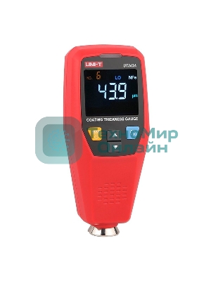 Толщиномер UNI-T UT343A диаметр измеряемой площади 20 мм, min толщина объема 0,5 мм