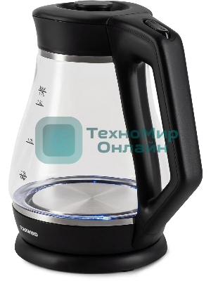 Чайник электрический Starwind SKS2035 1.7 л, 2200 Вт, черный