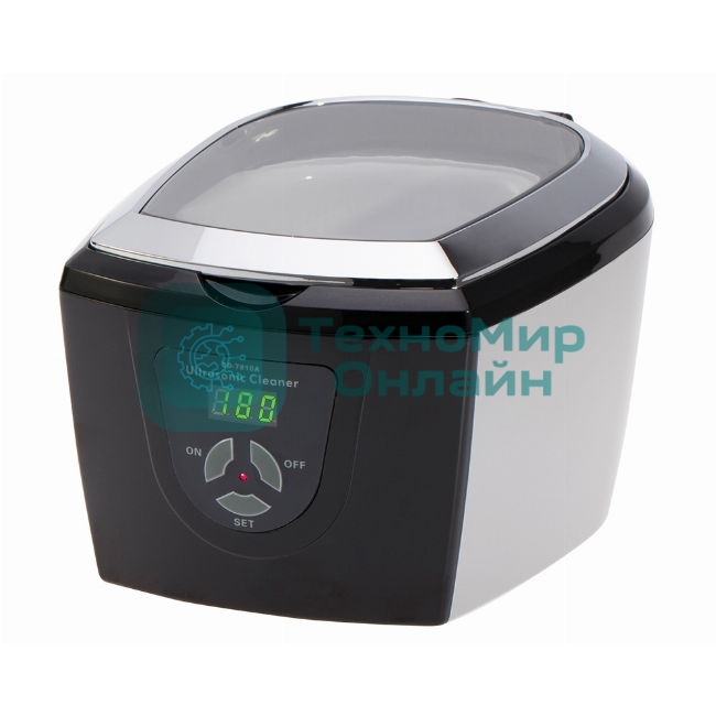 Ультразвуковая ванна Codyson CD-7810A черный, 0.75 л, 50 Вт