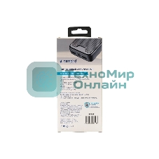 Портативный аккумулятор Gembird GPB-20, 20000мА·ч, 2A, черный