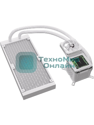Система жидкостного охлаждения Formula V Line Cryo Wing Digi 240 WH, 240мм, LCD 2.73
