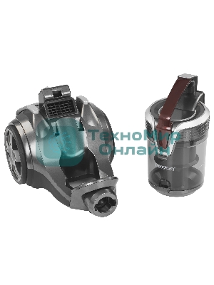 Пылесос Endever Skyclean VC-660 серый, 450/2200 Вт, уборка сухая, пылесборник контейнер 4 л