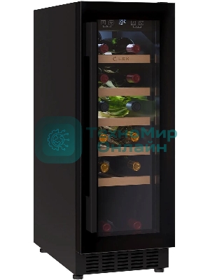 Винный шкаф LEX LWD3020BL 1-нокамерн. черный