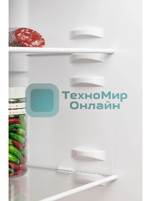 Холодильник Nordfrost NRB 162NF R красный двухкамерный 205/105 л морозилка снизу