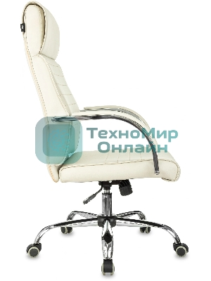Кресло Бюрократ T-8010SL/IVORY слоновая кость, экокожа