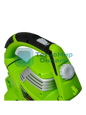 Воздуходувка-пылесос садовый электрический Greenworks BL3000, 220 В, 3000 Вт 2406507
