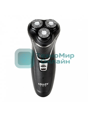 Электробритва для мужчин электрическая Delta LUX DE-4000 черный