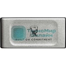 Внешний SSD Kingston XS2000, 2TB, USB 3.2 Gen 2x2 Type-C, R/W 2000/2000, серебристый