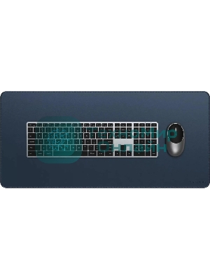 Коврик для мыши Satechi Vegan-Leather Premium Desk Mat, 680x314 мм, синий ST-LPDMB