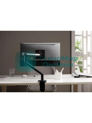 Кронштейн для мониторов Ultramounts UM725B черный 17