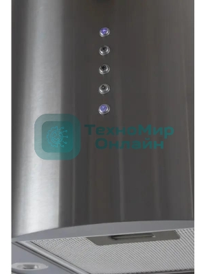 Вытяжка каминная MBS Petunia 135 Island Inox нержавеющая сталь управление: кнопочное (1 мотор)