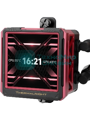 Водяное охлаждение для процессора Water Cooling System Thermalright Frozen Warframe 360 Ultra черный Argb (360мм, черный, ARGb/Fans: 3x120мм, 70.84CFM, 22.1dBA, 2000RPM/Pump height 60мм, 23dBA, 3000RPM, Rad thickness 27mm/S: 1200, 1700, 1851, 2011, 2066, 115X, AM5, AM4)