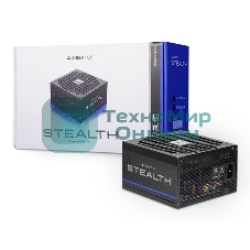 Блок питания Chieftec Stealth SPX-1000-FC (ATX 3.1, 1000W, 80 PLUS PLATINUM, Active PFC, 135mm fan, Gen5 PCIe, Full Cable Management) Retail