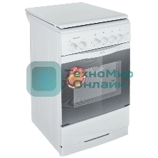 Плита газовая Gefest ПГ 3200-05 белый, конфорок 4 шт, духовка 42 л, 50 см x 85 см x 57 см