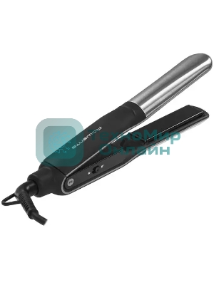 Выпрямитель для волос Rowenta Thermostyle SF7120E0 черный/серый, 30 мм, 230 °C, 6 режимов