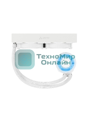Жидкостная система охлаждения Arctic Liquid Freezer III 240 A-RGb белый, 120 мм, алюминий, 2800 об/мин, 25 дБ, 4 pin, 250 Вт