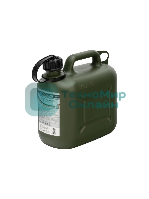 Канистра Stels для ГСМ вертикальная, 5 л., пластиковая, усиленная