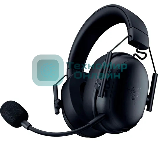 Гарнитура Razer BlackShark V3 X HyperSpeed чёрный, беспроводная + проводная, радиоканал, до 70 ч