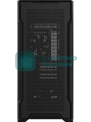 Компьютерный корпус Gigabyte C102B Gb-C102G, без БП MicroATX 5x120мм 4x140мм 2xUSB 3.0 audio bott PSU, черный