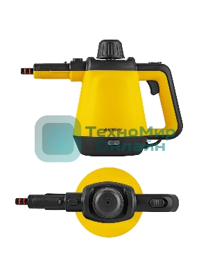 Пароочиститель ручной Endever Odyssey Q-444, желтый/черный