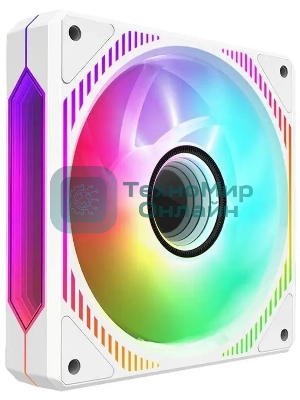 Вентилятор для корпуса Alseye Mirror-W-P белый, 120 мм, 2000 об/мин, 35.2 дБ, 4 pin