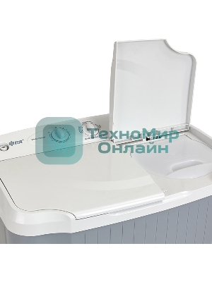 Стиральная машина Фея СМП 50 Н серый-светло серый загрузка вертикальная 5 кг, 1350 об/мин., класс: А