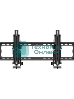 Настенное крепление для видеостен Wize Pro VW46G3 с выдвижным механизмом, тех-гия push in-pop out,37 60+, регу-ка глубины, Max VESA 800x400 мм, до 68 кг, расстояние от стены 10-27 см, верт-ое/горизонт-ое выравн-ие, защита от кражи,черный