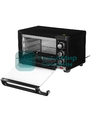 Мини-печь Hyundai MIO-HY091 20 л, 1380 Вт, черный