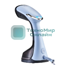 Отпариватель Centek CT-2397 черный/синий, 1700 Вт, 40 г/мин, 150 мл