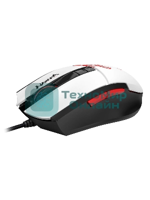 Мышь проводная A4Tech Bloody L65 Max белый, 12000 dpi, USB, кнопки - 7